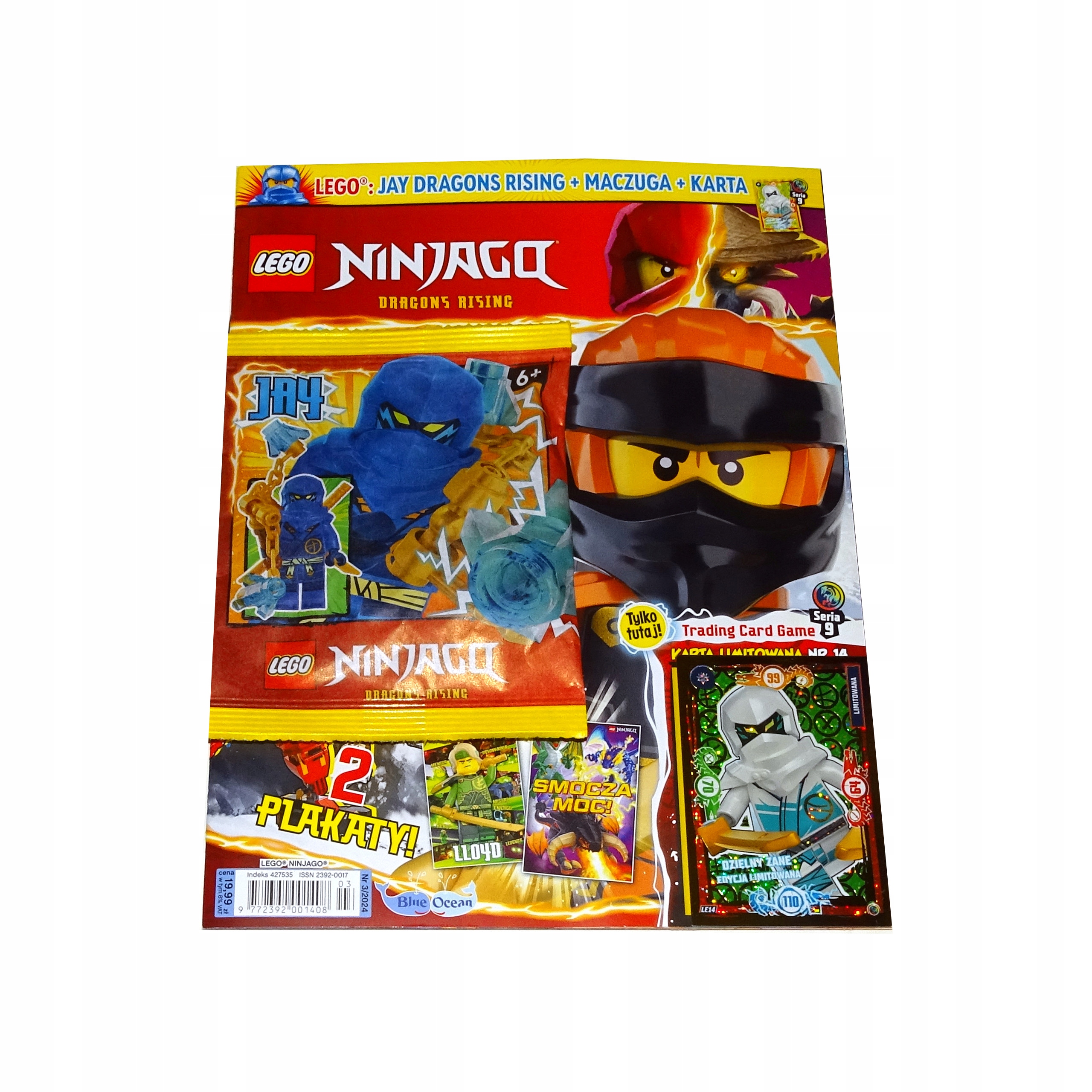 Gazetka magazyn Lego Ninjago 3/2024 + klocki