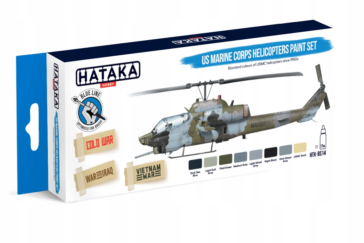 Sada barev Hataka BS14 pro vrtulníky americké námořní pěchoty