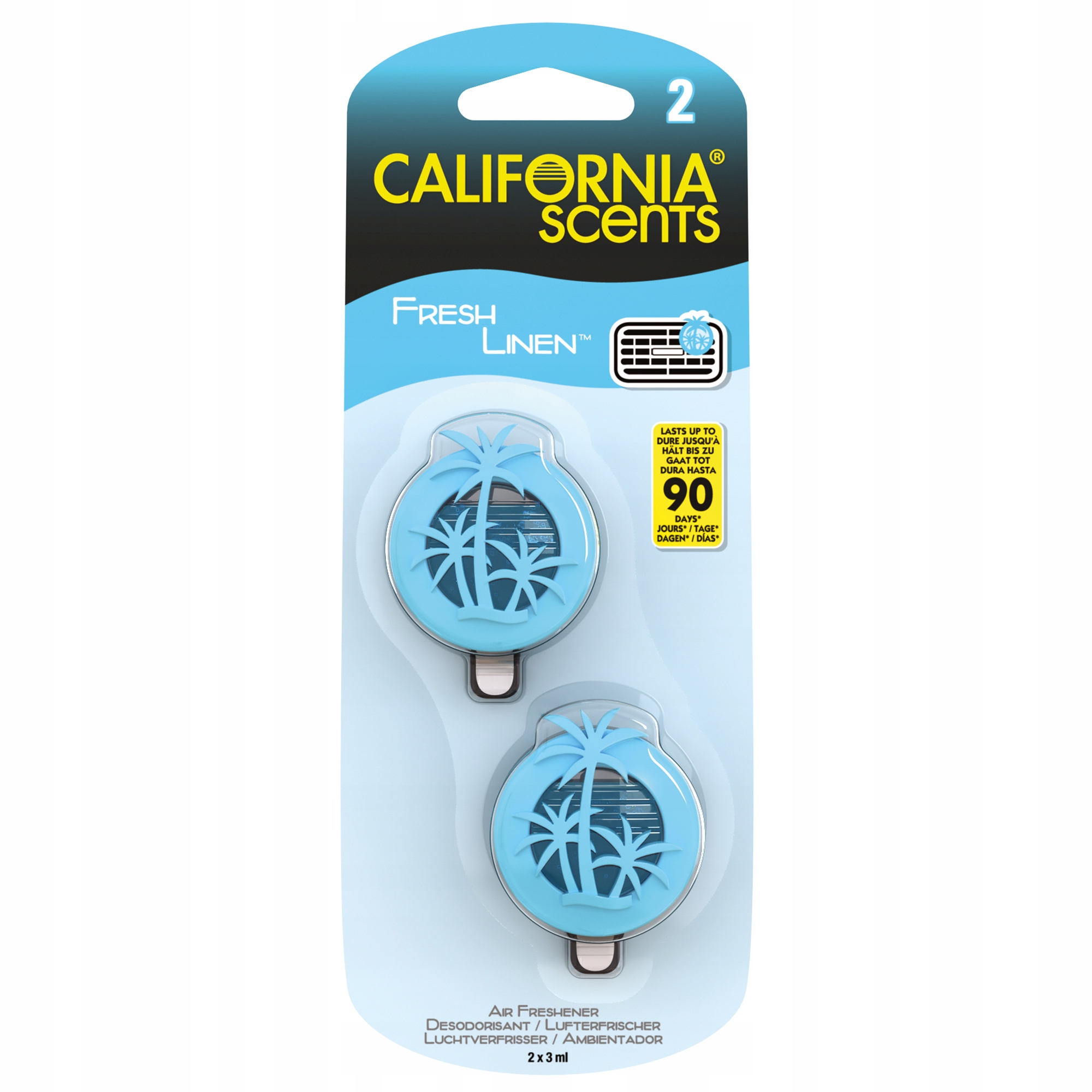 

California Scents Zapach Fresh Linen 3ML