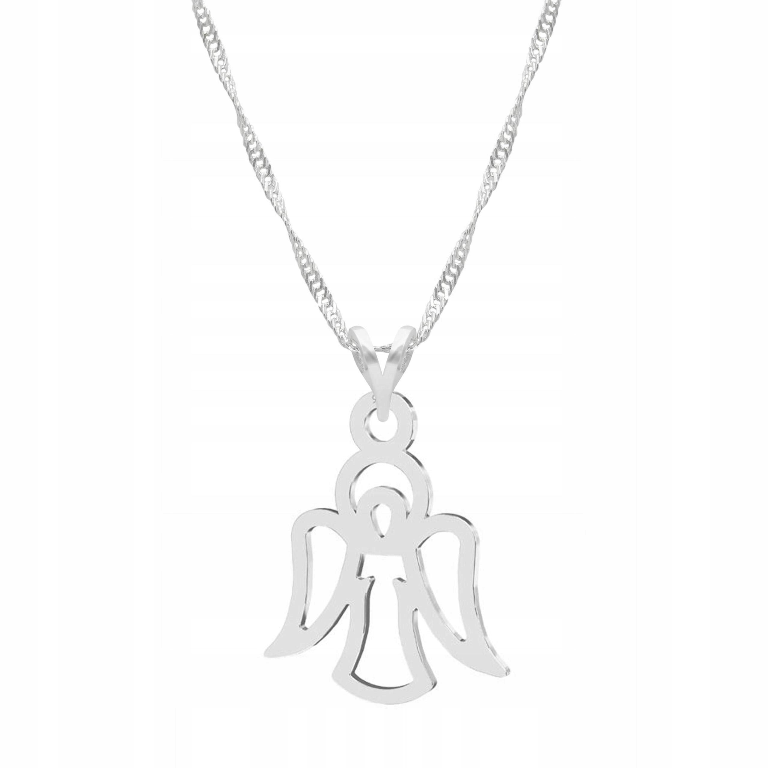 Stříbrný náhrdelník s andělem Anděl strážný Anděl Stříbro 925