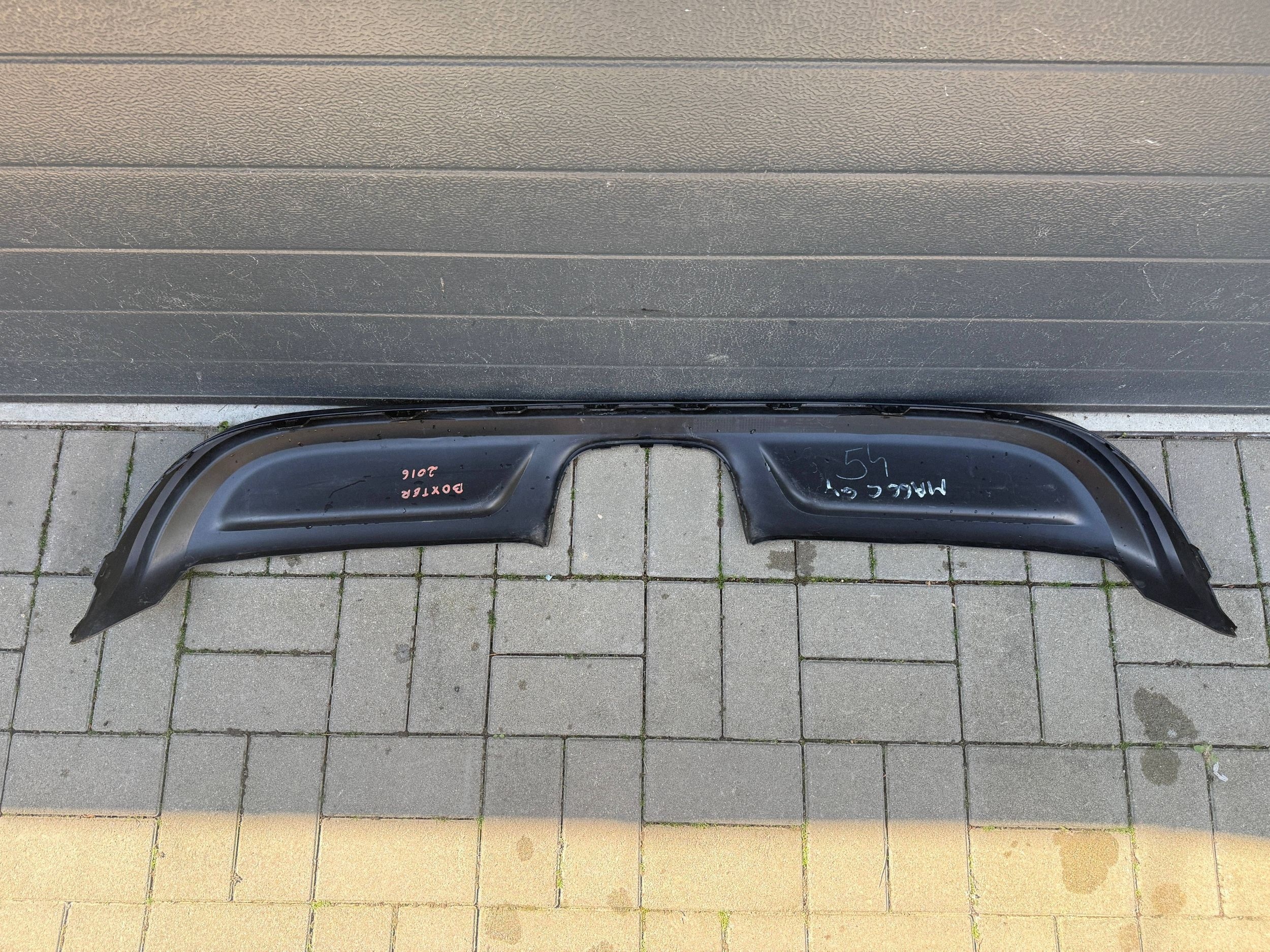 Porsche Cayman 982 spoiler Stoßstange heck