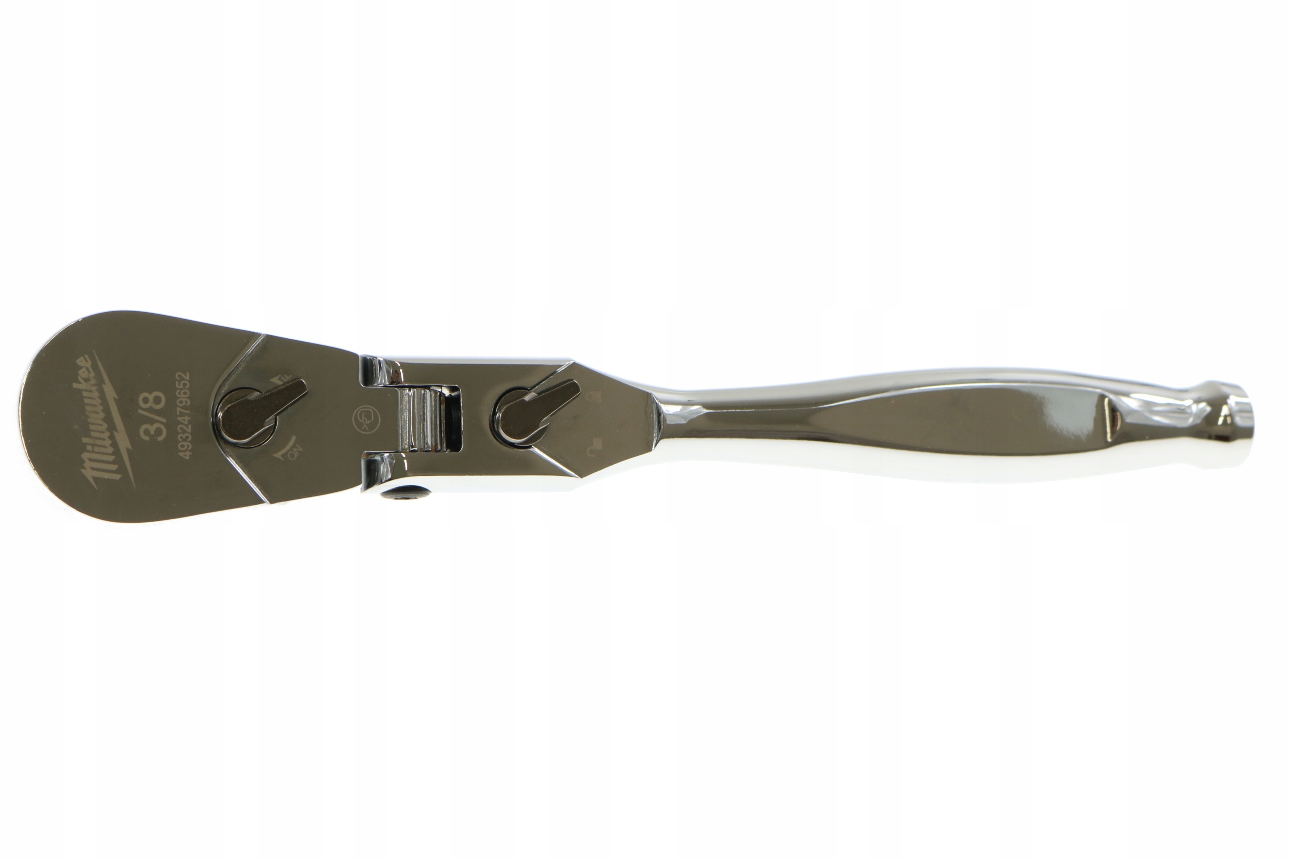 Grzechotka Chromowana Z Ruchomą Głowicą 3/8" 216MM Milwaukee