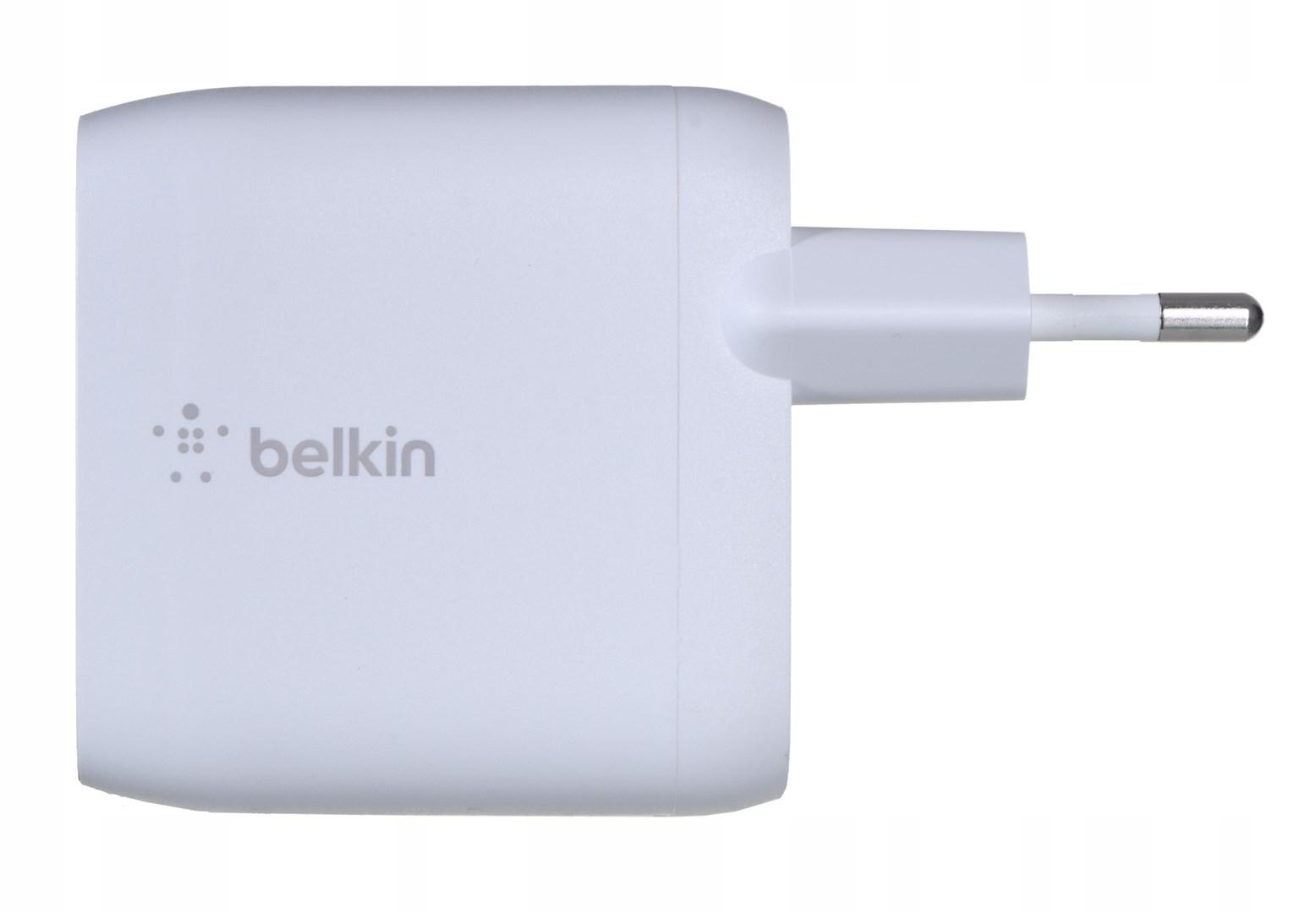 Ładowarka Belkin BoostCharge Dual Usb-c Pd 3.0 Wall Charger 40W White