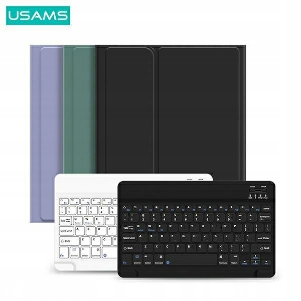 Usams Pouzdro fialové Winro s bílou klávesnicí pro iPad Pro 11" IP011YRXX03