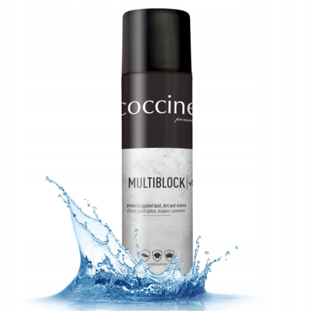 

Impregnat skóry obuwia ochrona Coccine Multiblock