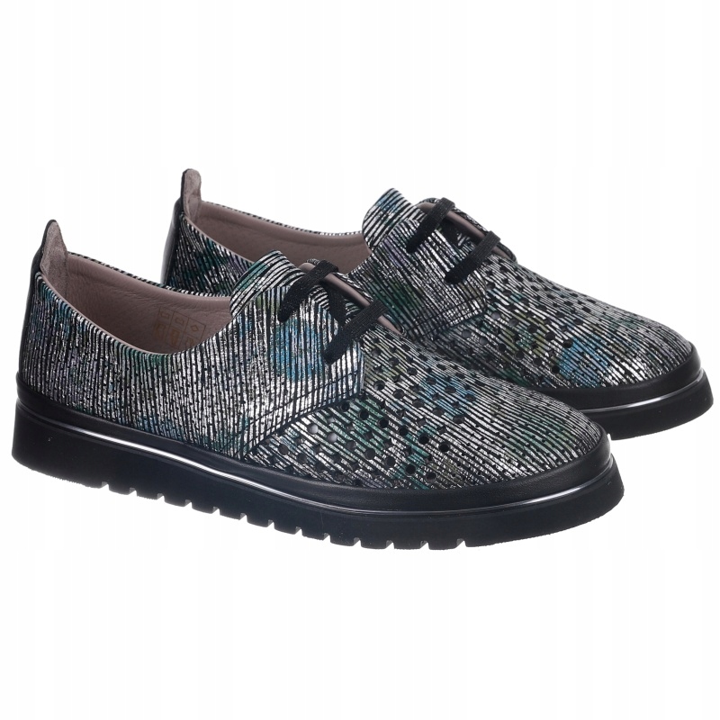 Dámské polobotky Bombonella 10T-086.0123 622-3 T Syhclk grafit Kůže VEL.42