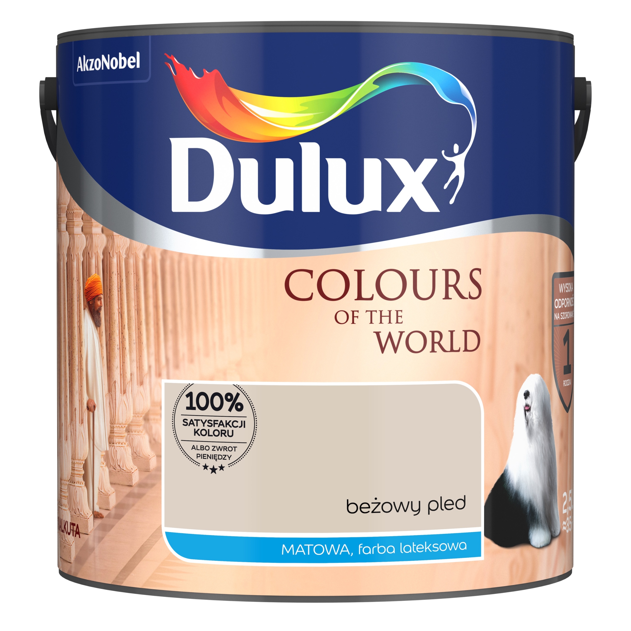 

Farba Dulux Świata Beżowy Pled 2,5L