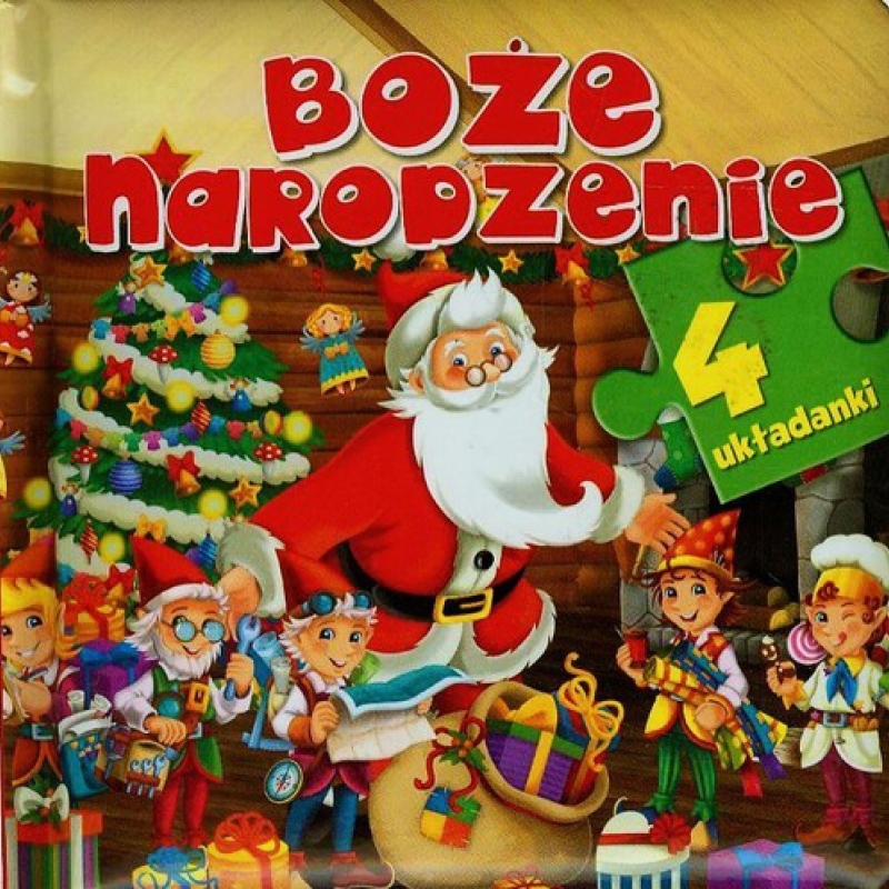 Boże Narodzenie. 4 układanki Anna Wiśniewska