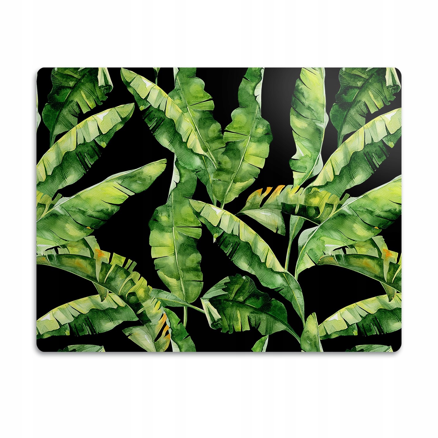 Levně Ochranná podložka pod misky Tropický list 90x60 cm