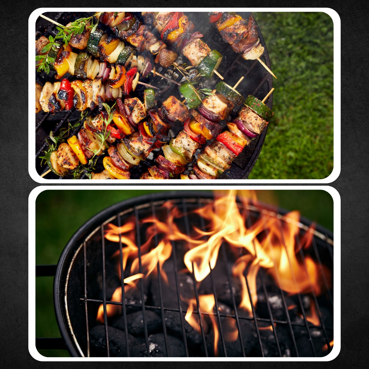 GRILL OGRODOWY WĘGLOWY STOJĄCY NA WĘGIEL 48cm NA KÓŁKACH PRZENOŚNY DO OGROD Szerokość rusztu 41.5 cm