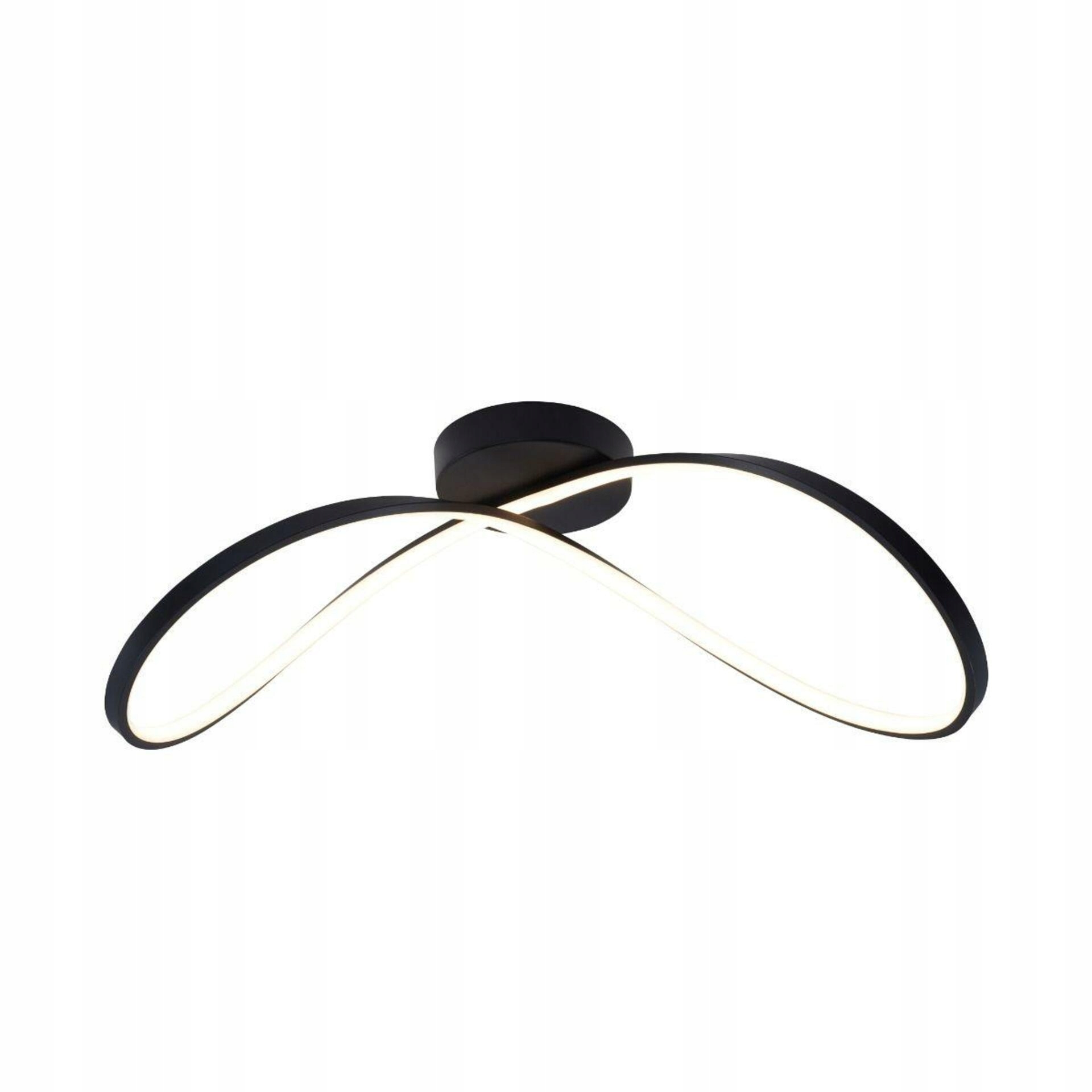 Zumaline 19600C-BK Erda stropné svietidlo čierna