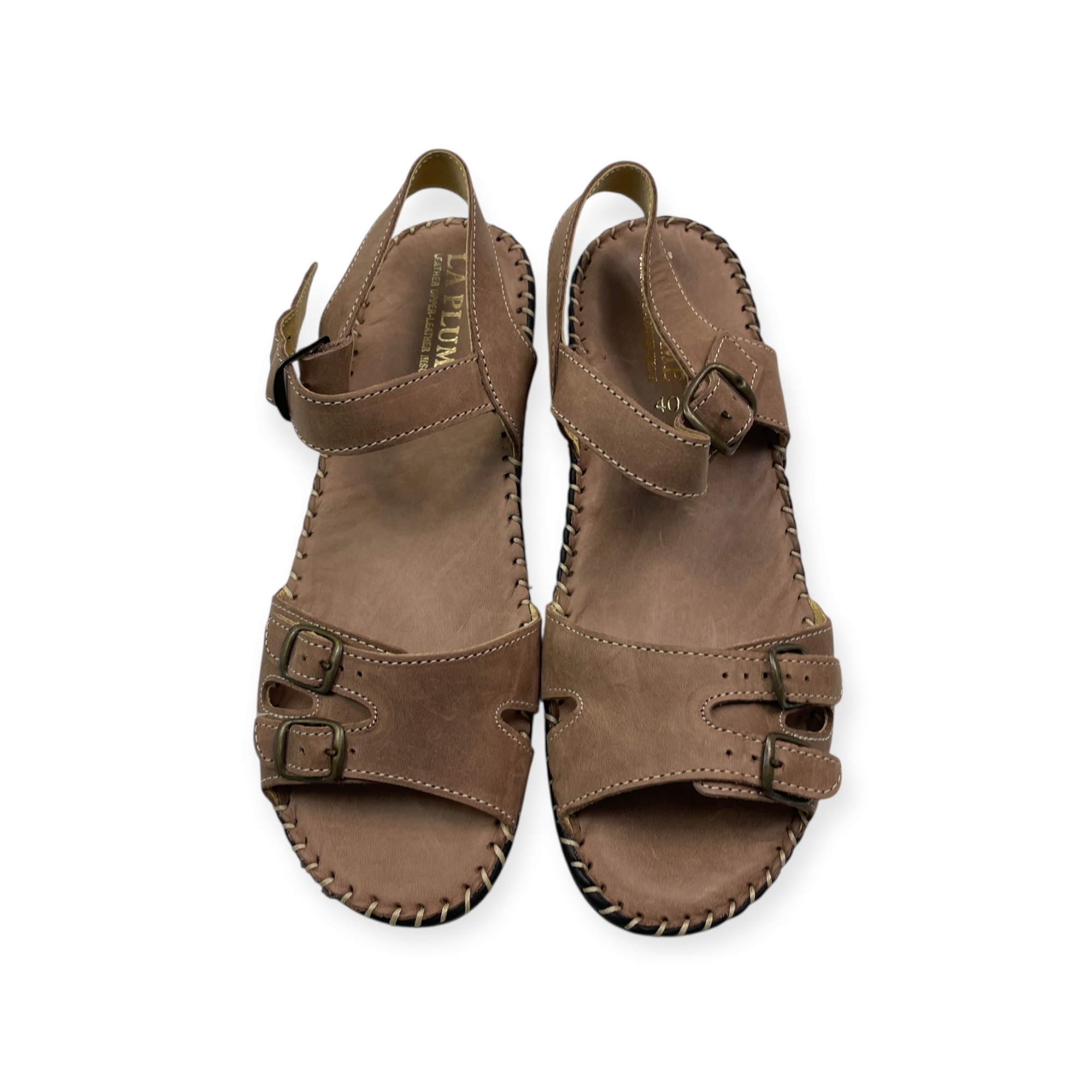 Kožené sandály La Plume vel. 40 Vyrobeno v Itálii Komfortní a stylové