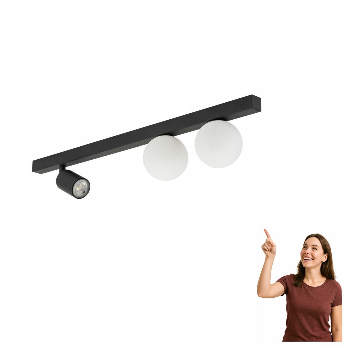 Stropní svítidlo s bodovým světlem Vox 10001 Tk Lighting