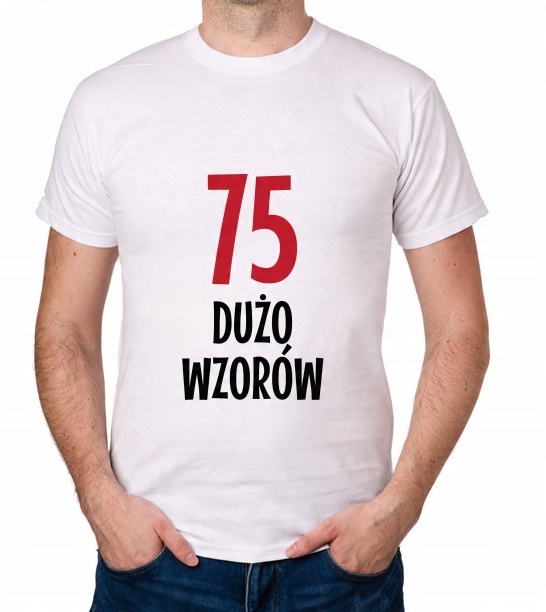 

koszulka prezent 75 Lat Pomysł Na 75-TE Urodziny