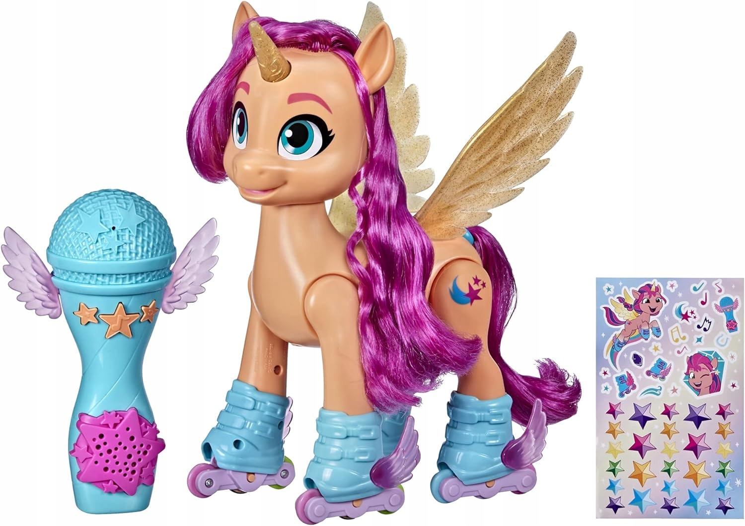 My Little Pony Śpiewająca Sunny Jeździ Na Rolkach F1786 Hasbro Melodie-Zdjęcie-0