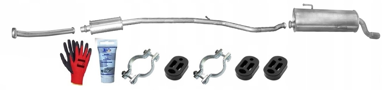 Peugeot 206 1.6 (2000-2005) Coupe Cabrio Trubka sada Tlumičů bonus