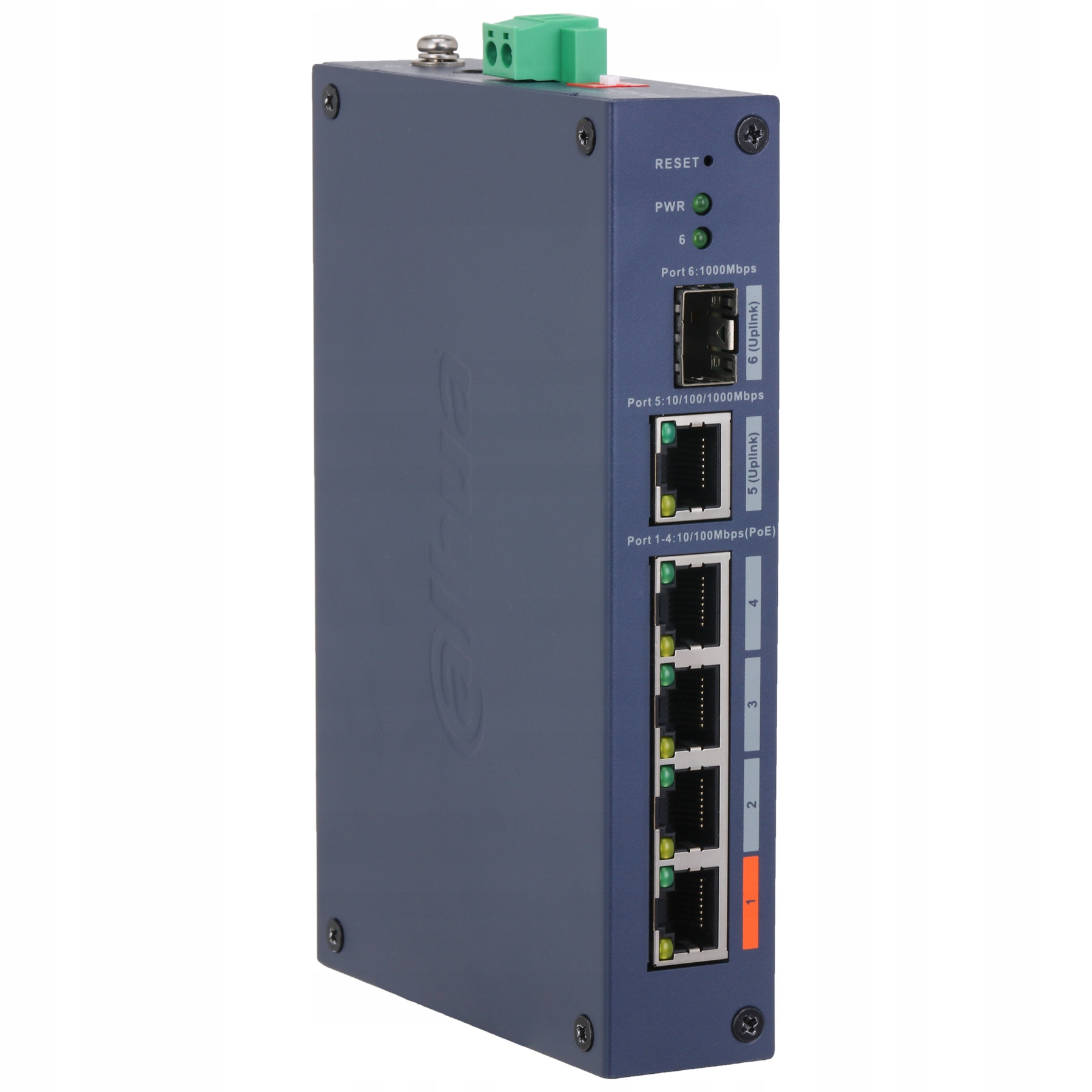 Priemyselný Switch Poe CHS4106-4ET-60 6-PORTOVÝ, 4 PoE Sfp Dahua