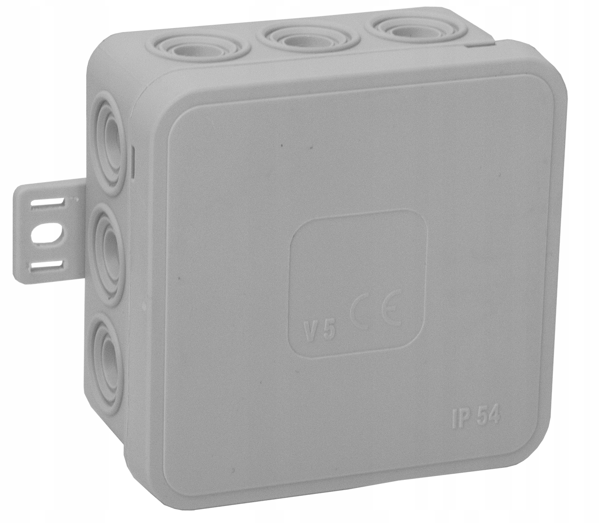 

Puszka natynkowa hermetyczna 85x85x41 IP54 szary