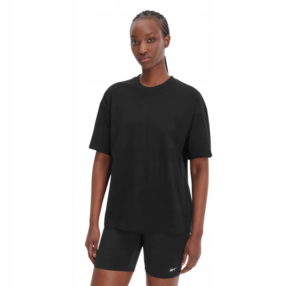 Koszulka damska Reebok x Ewa Relaxed Fit Czarna (RK25611CCW-100003) Xs