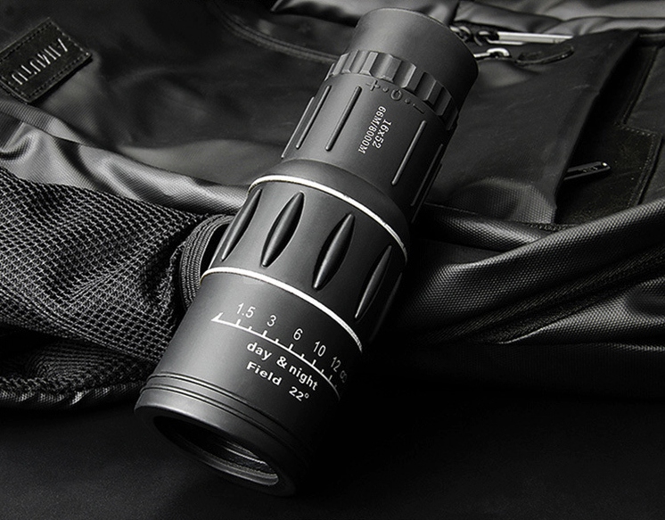 MONOKULAR LUNETA LORNETKA 16×52 ETUI PASEK Długość 52 cm