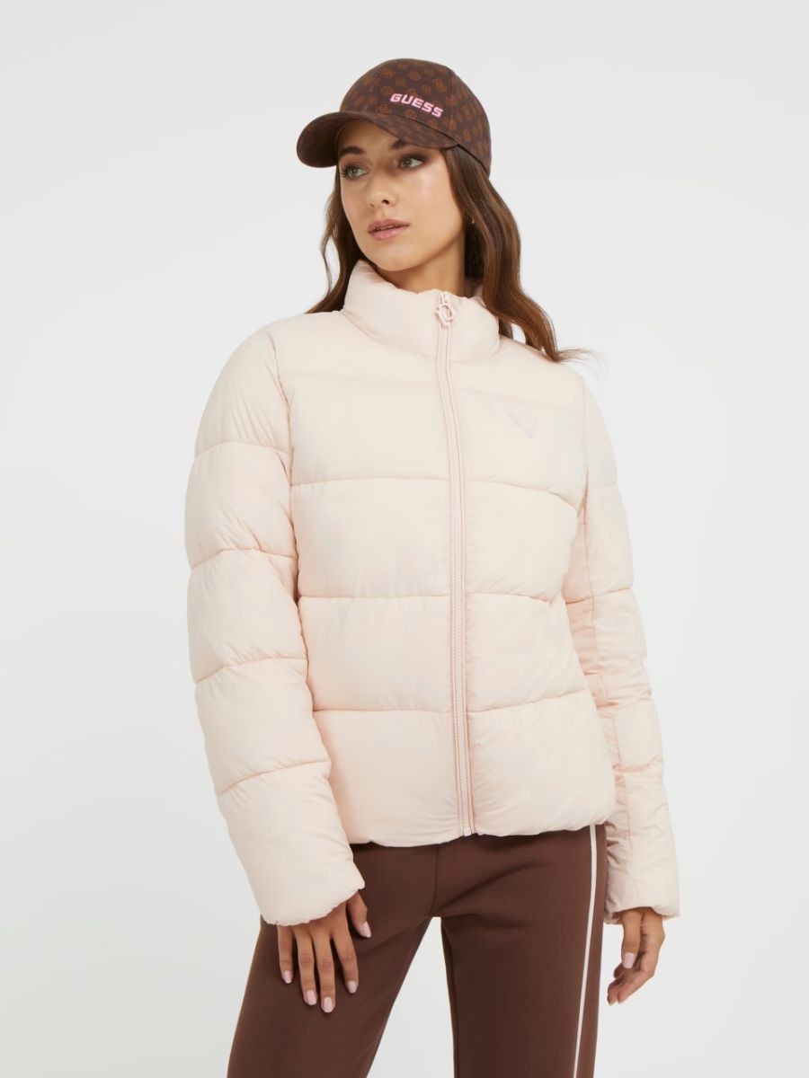 Dámská bunda Guess claudia light puffer jacket
