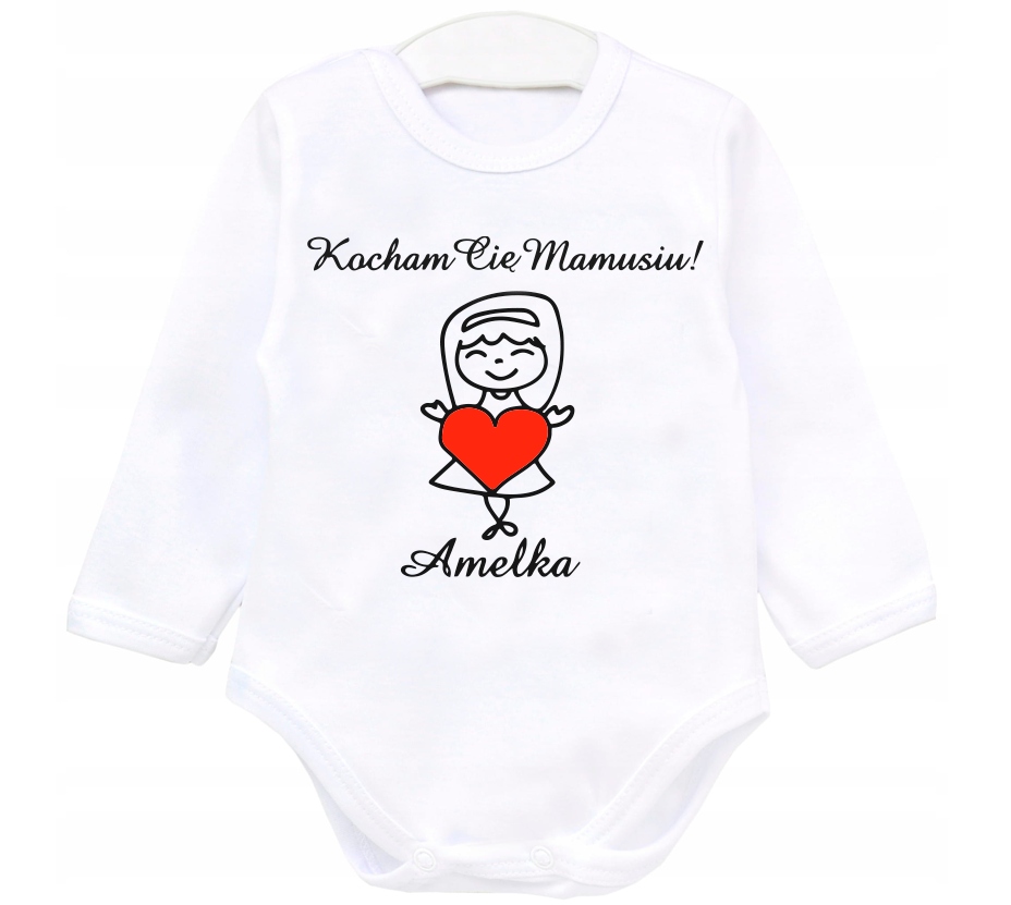 

Body dł rękaw Kocham Cię mamusiu Dzień Mamy r. 68