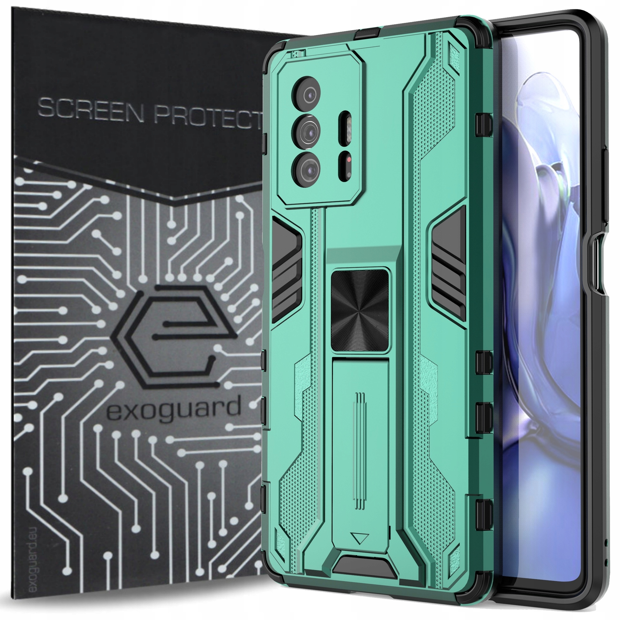 

Case Etui Pancerne+szkło do Xiaomi 11T 11T Pro