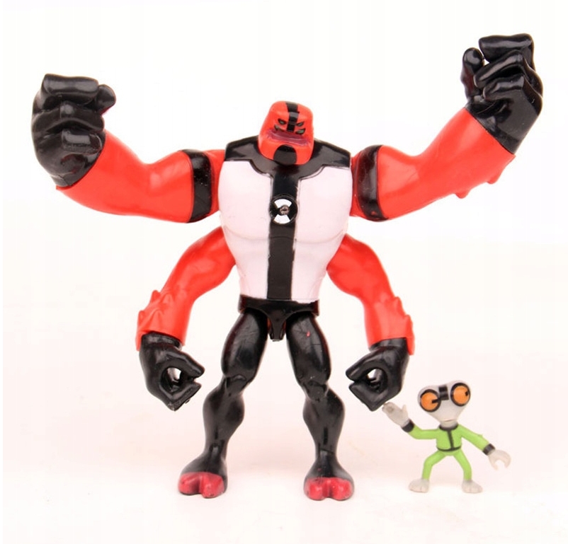 BEN TEN 10 ZESTAW 9 SZTUK FIGUREK OZDOBY NA BLATY STOŁÓW, TORTY PREZENTY Rodzaj produktu figurka z bajki