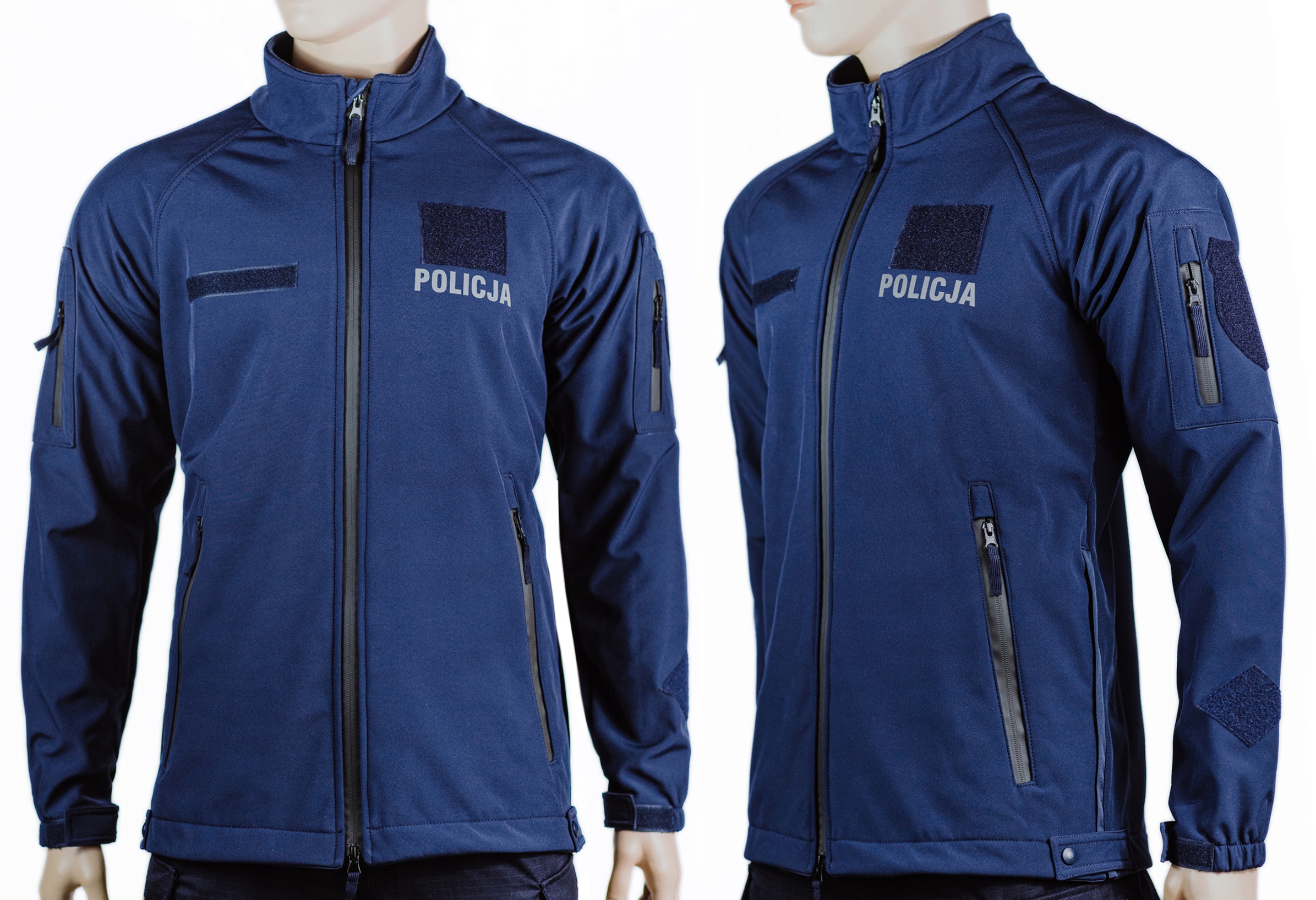 Softshellová bunda policejní modrá Policie