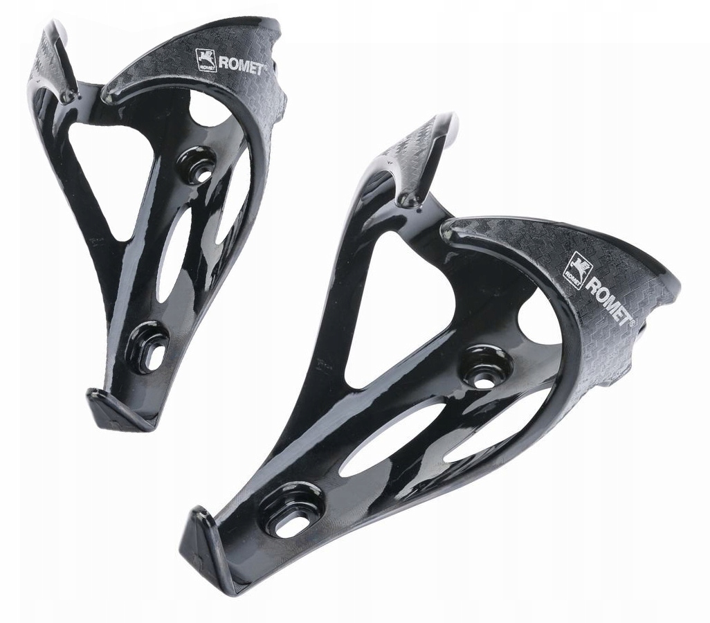 KOSZYK NA BIDON CZARNY ROMET CARBON LOOK CL111 ROWEROWY Model Romet CL-111