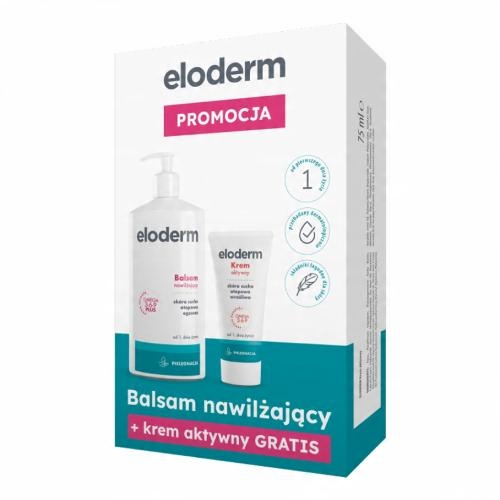 

Zestaw Eloderm Balsam nawilżający, 400ml Krem