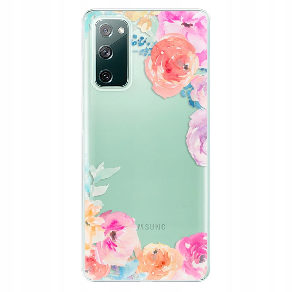 Silikonowe etui iSaprio Flower Brush do Samsung Galaxy S20 Fe