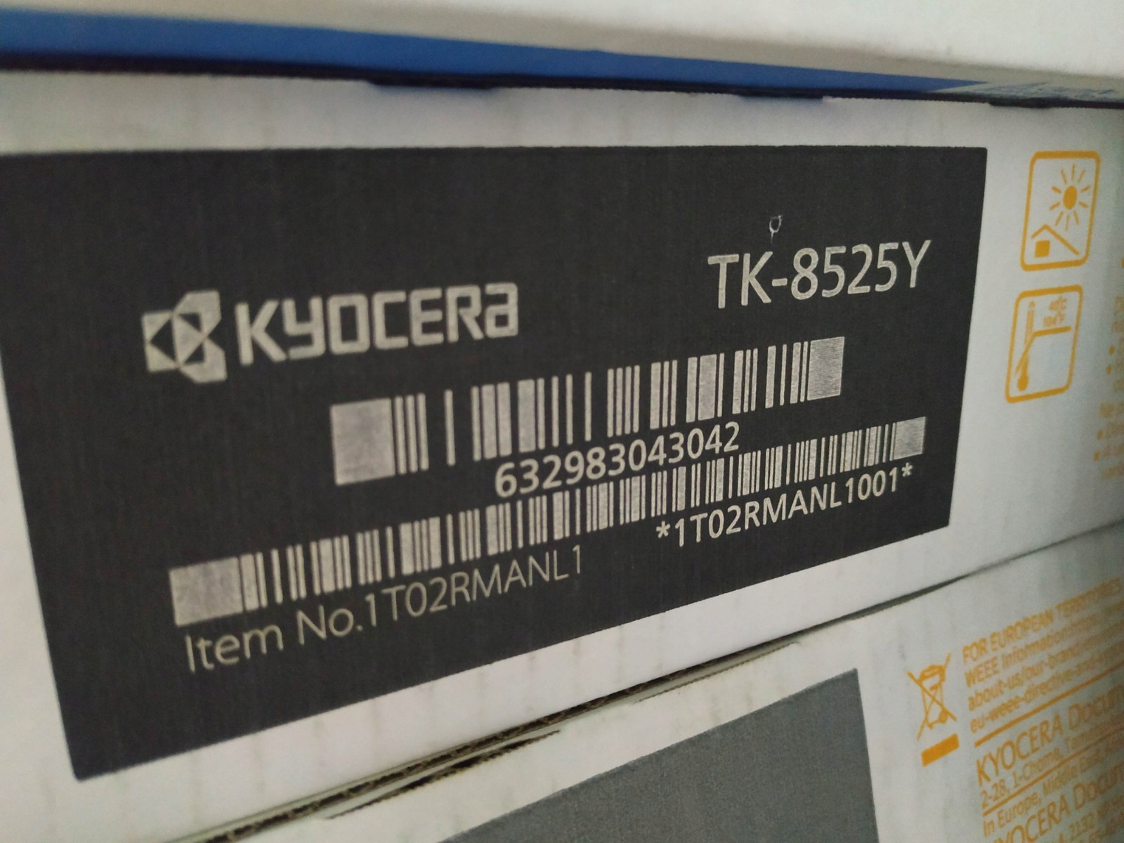 Toner Kyocera TK-8525 Yellow originál TK8525