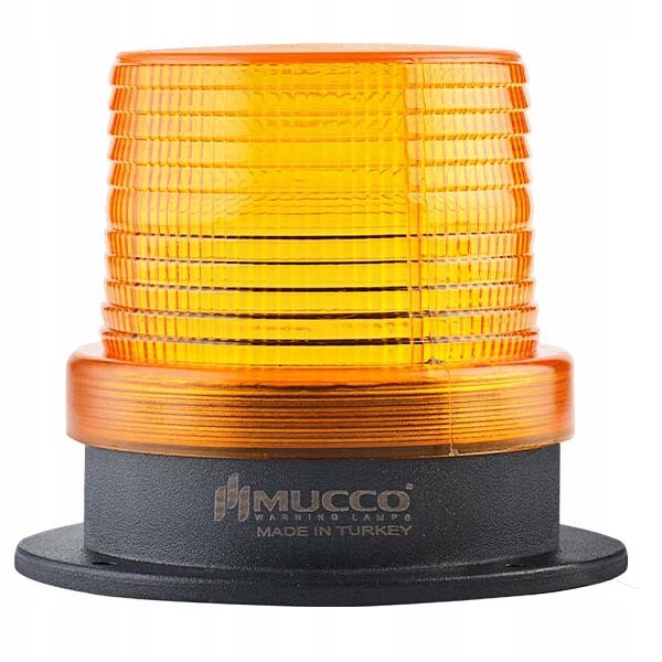 otočný maják s bzučiakom, ø90mm, 85-250V Ac/dc žltá