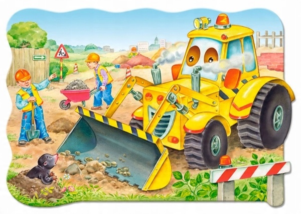 

Puzzle 20 maxi Spychacz Castorland 02139