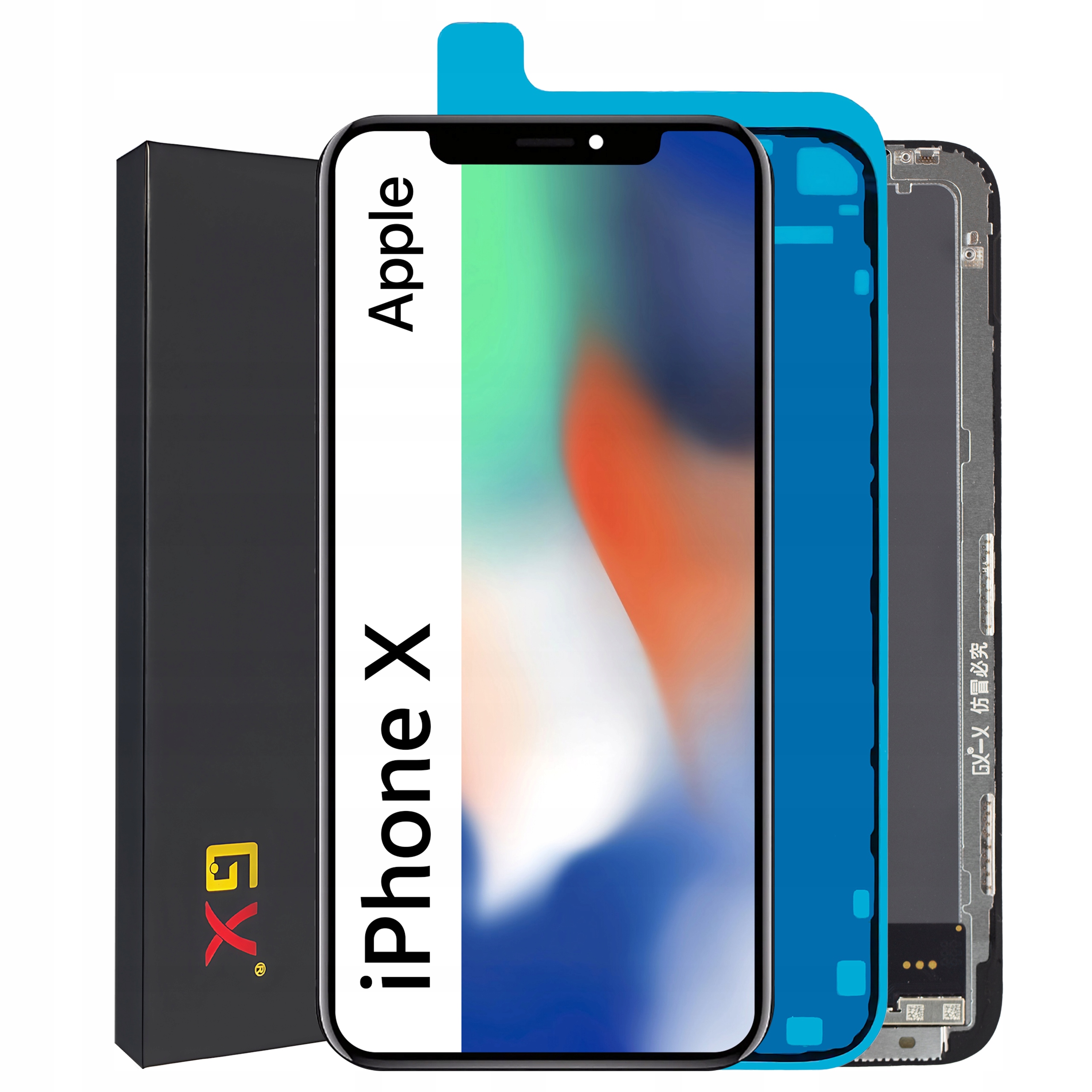 Displej pro iPhone X LCD Oled displej Gx A1865 A1901 těsnění