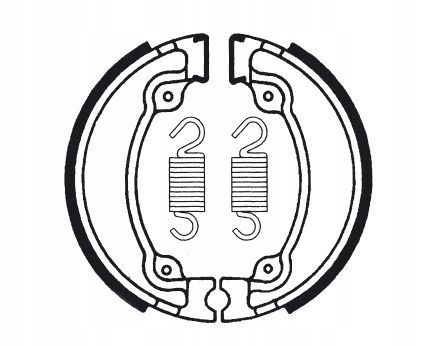 TRW LUCAS SZCZEKI HAMULCOWE MCS805 130X30MM