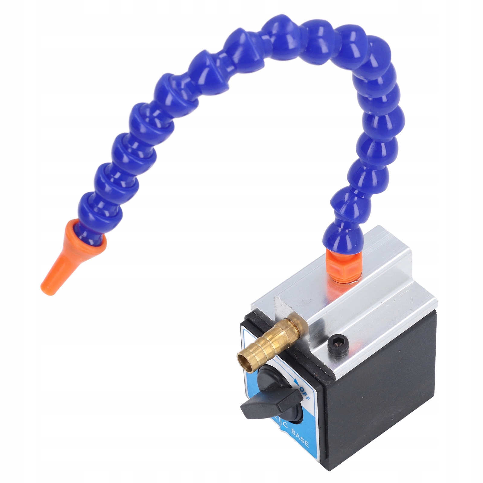 WĘŻYK CHŁODZIWA 1/4 SEGMENTOWY RURKA PRZEWÓD WĄŻ Z PODSTAWĄ MAGNETYCZNĄ Marka bez marki