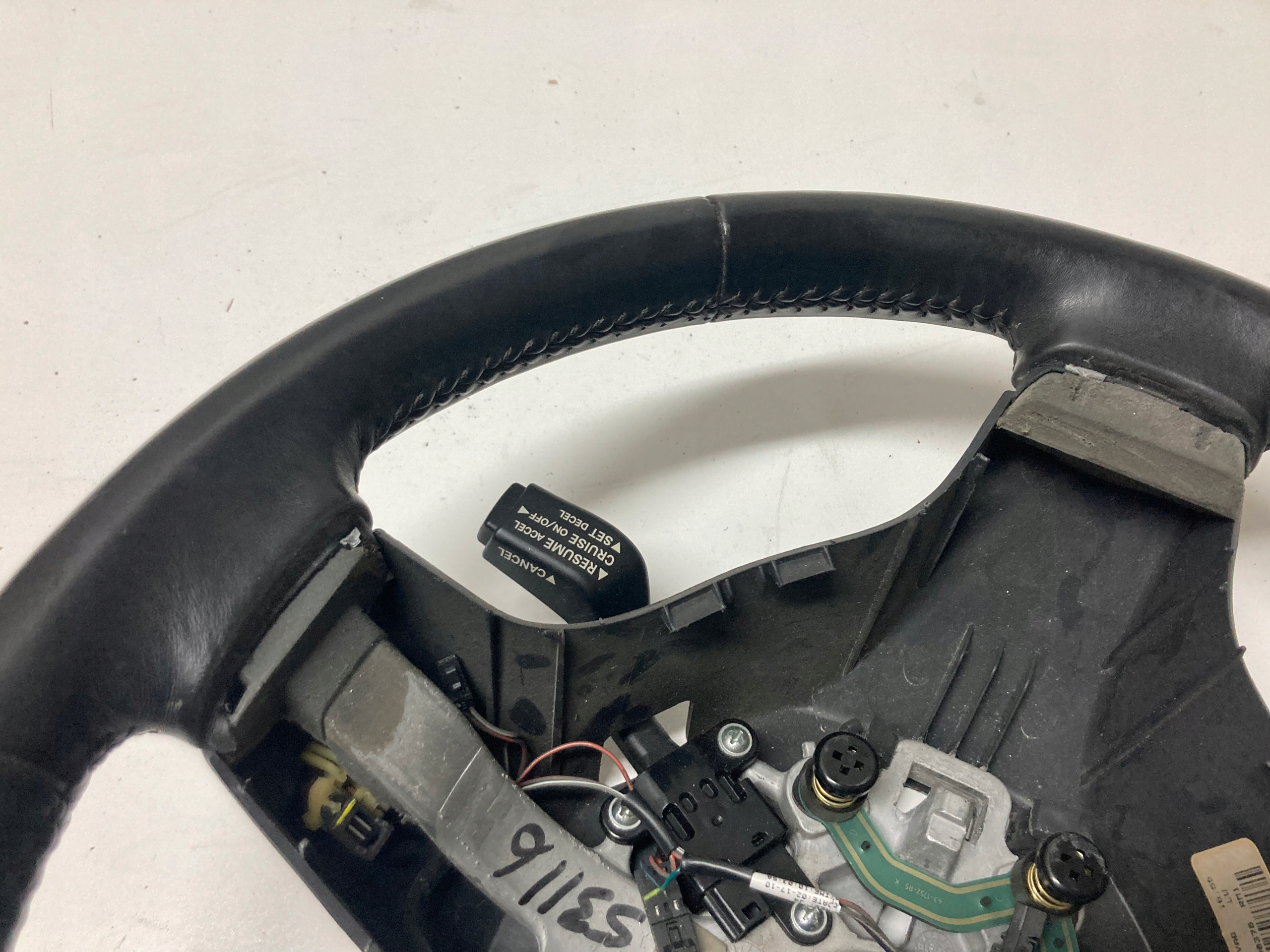 lenkrad Volkswagen ROUTAN tempomat Leder