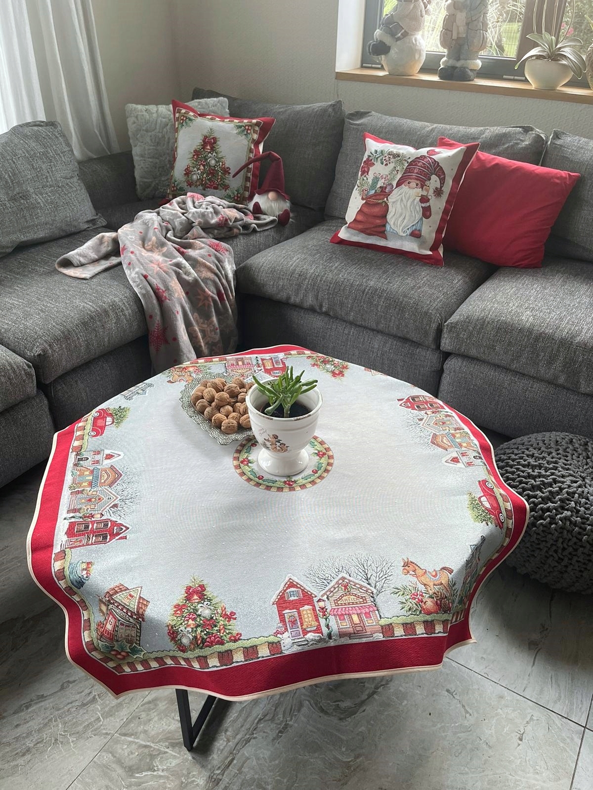 Vánoční ubrus 100x100 cm 1263