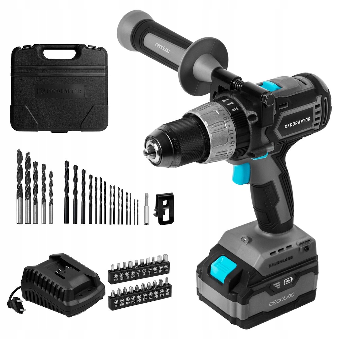 Skrutkovač Cecotec Cecoraptor Perfect Impactdrill 4020 Brushless Ultra