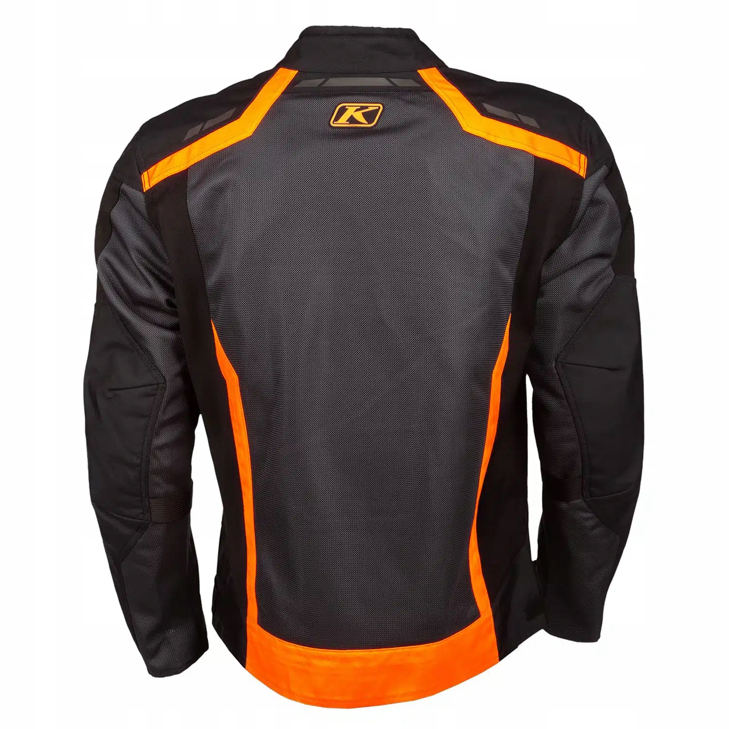 INDUCTION JACKET BLACK - STRIKE ORANGE 3XL Materiał cordura