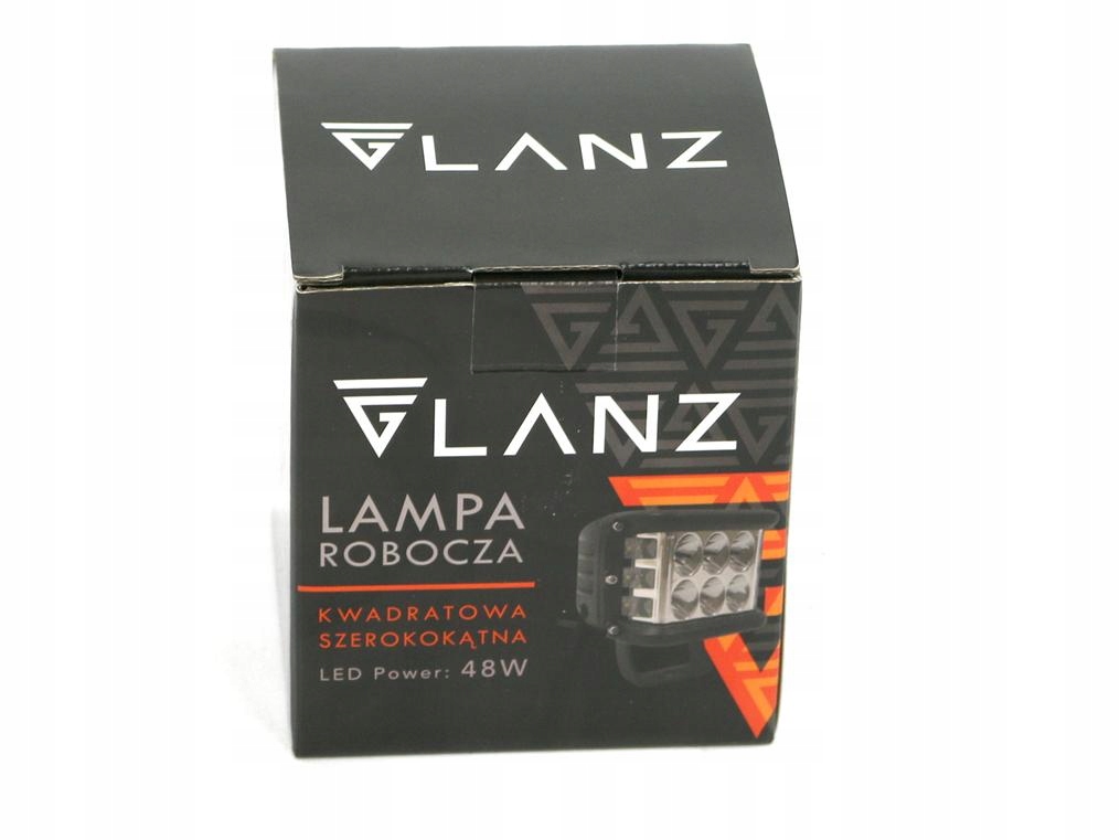 LSR001G - 48W GLANZ квадратная широкоугольная рабочая лампа