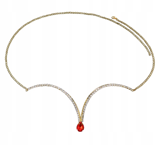 BIŻUTERIA OZDOBA NA CIAŁO PIERSI POD BIUST v9