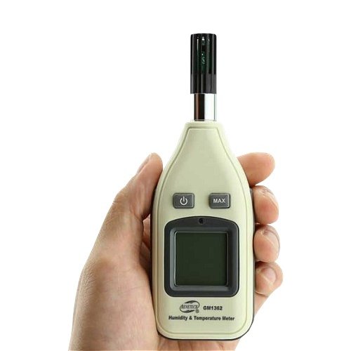 HIGROMETR WILGOTNOŚCIOMIERZ MIERNIK WILGOTNOŚCI I TEMPERATURY POWIETRZA LCD Marka Benetech