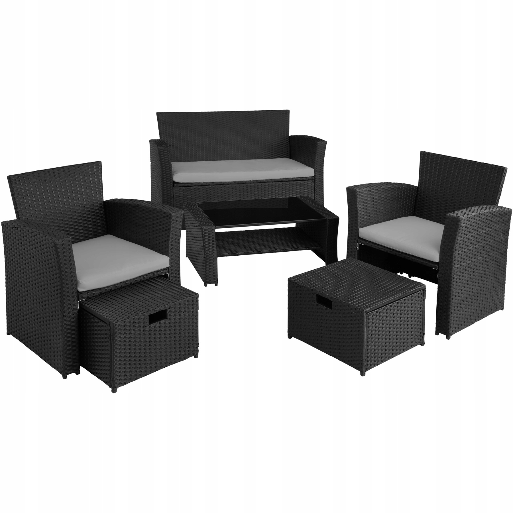 

Meble ogrodowe rattanowe Modena 404299