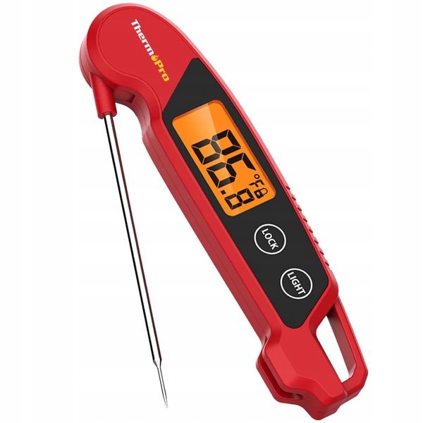 Levně Kuchyňský teploměr Skládací Sonda Velký LCD ThermoPro TP-603