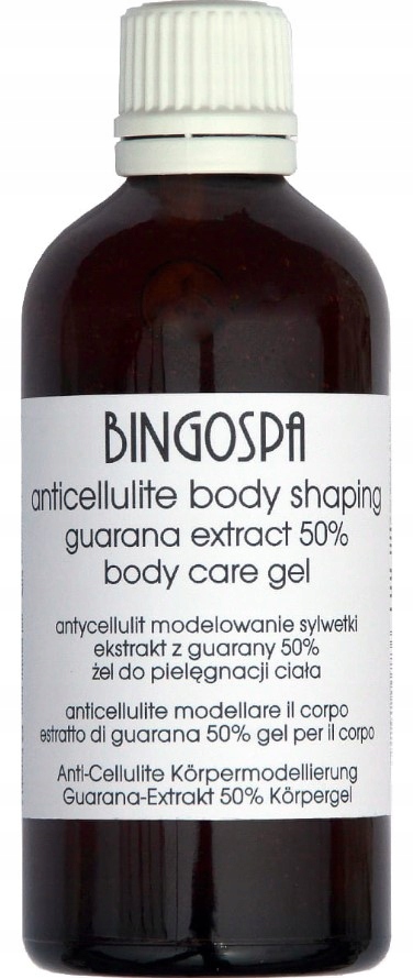 BINGOSPA Ekstrakt z guarany żel do ciała antycellulitowy 100 ml