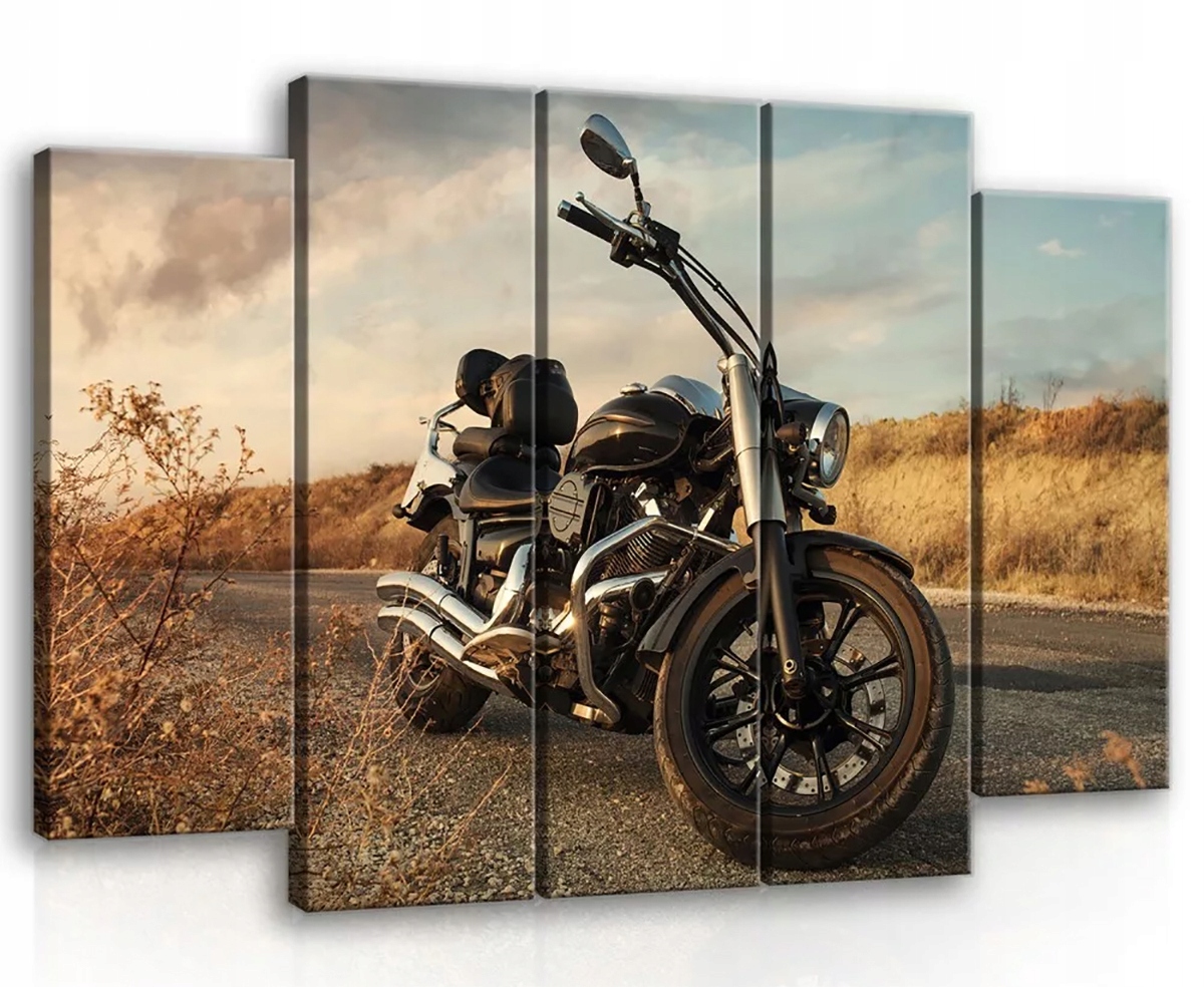 Obraz Na Plátně Canvas 150x100 Motiv Motorka