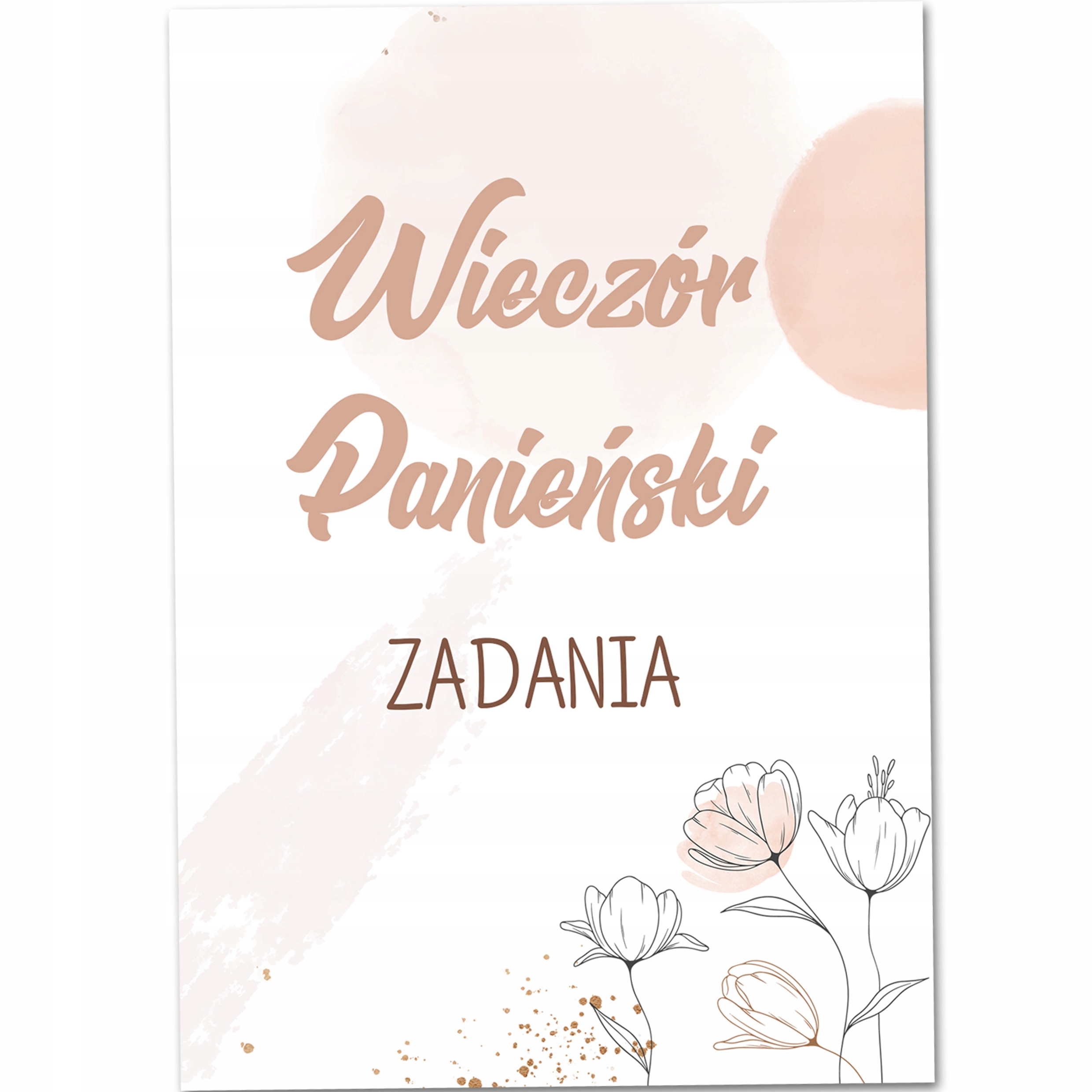 

Zadania Wieczór Panieński Gra Zabawa Y3